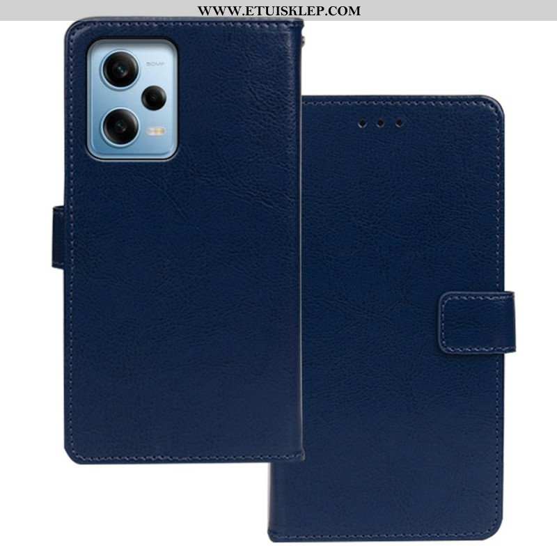 Etui Folio do Poco X5 Pro 5G Skórzany Styl Idewei